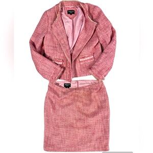Serrani Italy Super Cute Pink Skirt Suit Set